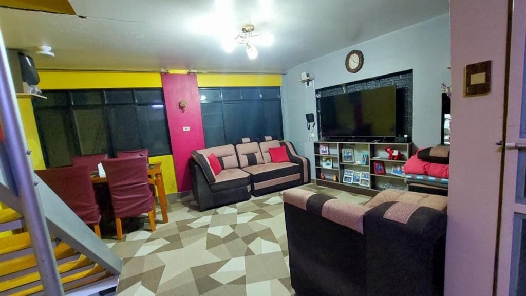 Χώρος καθιστικού στο Sumaq Samay