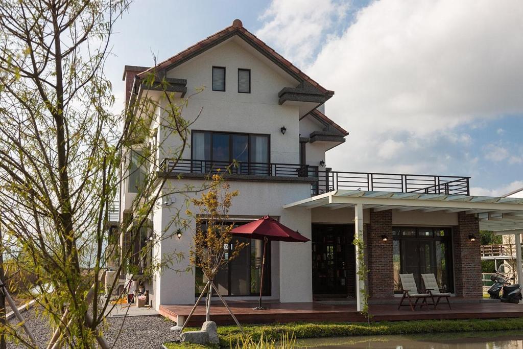 Budova, kde se bed and breakfast nachází