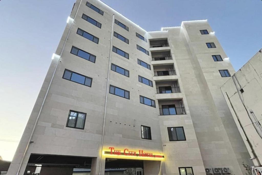 Bygningen som motellet ligger i