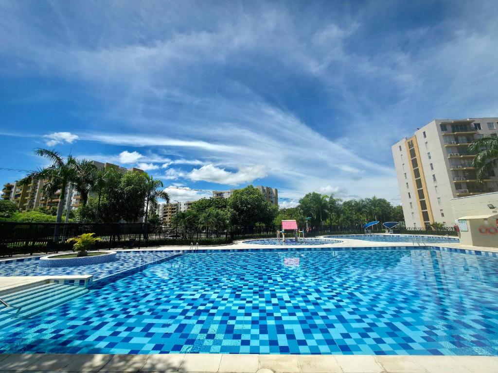 Bazén v ubytování AH/ Relax con vista natural, Peñalisa Ricaurte nebo v jeho okolí