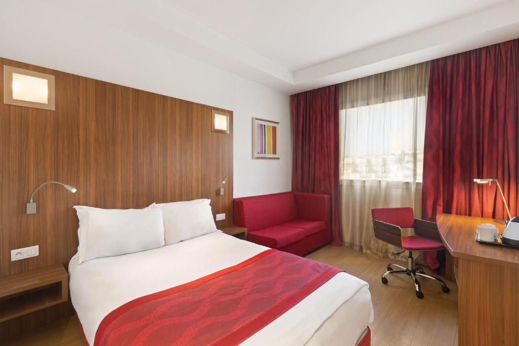 Letto o letti in una camera di Ramada Encore By Wyndham Tangier