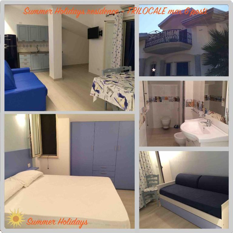 Posteľ alebo postele v izbe v ubytovaní Summer Holidays Residence