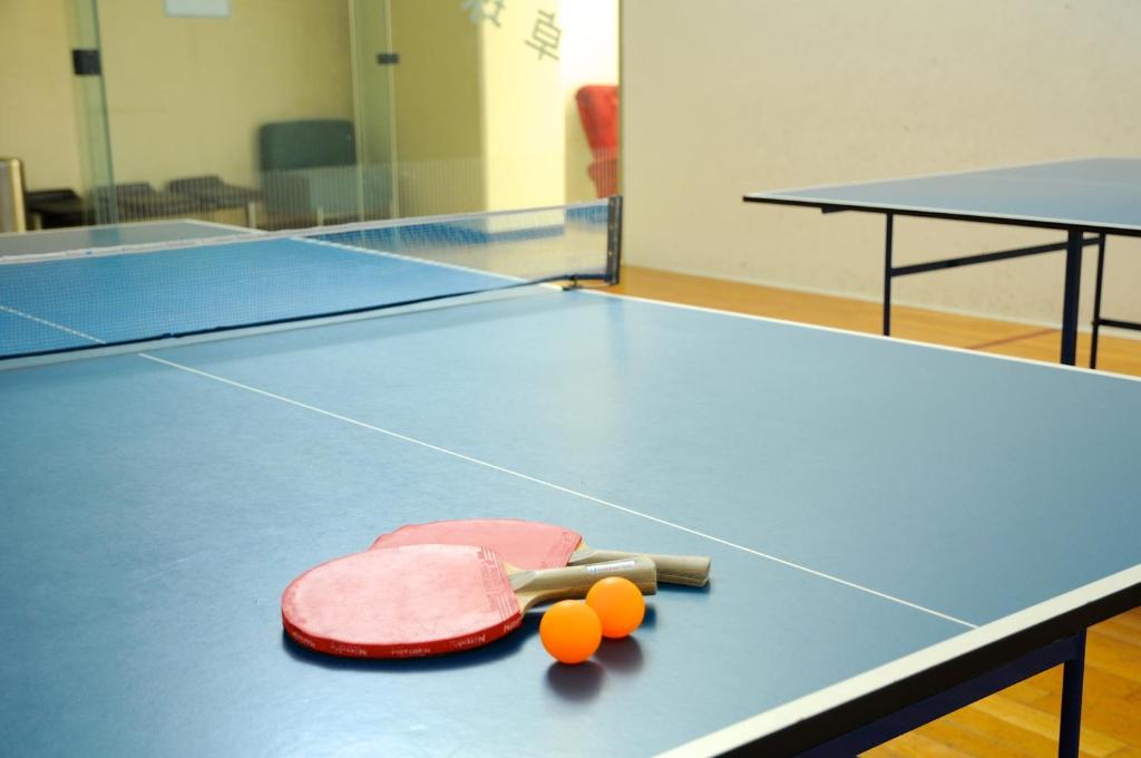 Stolní tenis v ubytování Tateyama Resort Hotel nebo okolí
