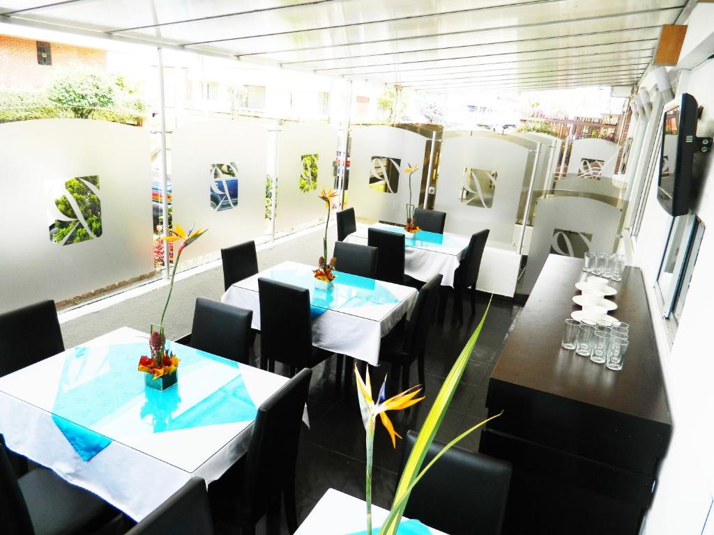 Restaurace v ubytování Hotel Bogotá Real