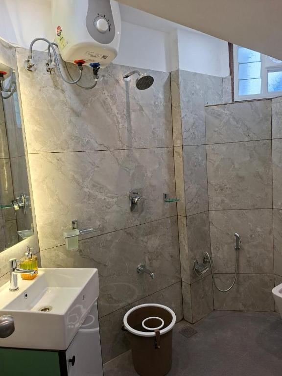 Koupelna v ubytování Falnir Woods