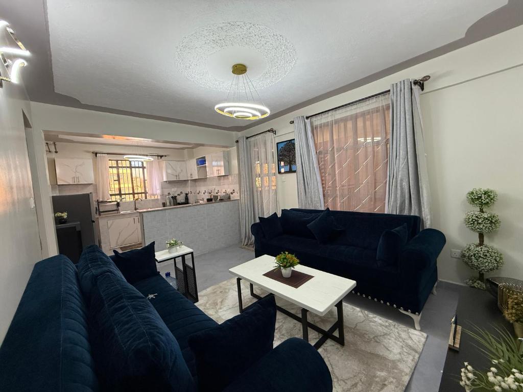 Η κουζίνα ή μικρή κουζίνα στο B106 -Aries Luxe Suites 1 Bedroom