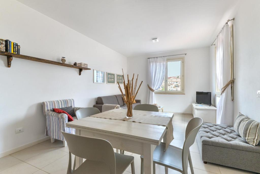 Khu vực ghế ngồi tại Appartamento Liù