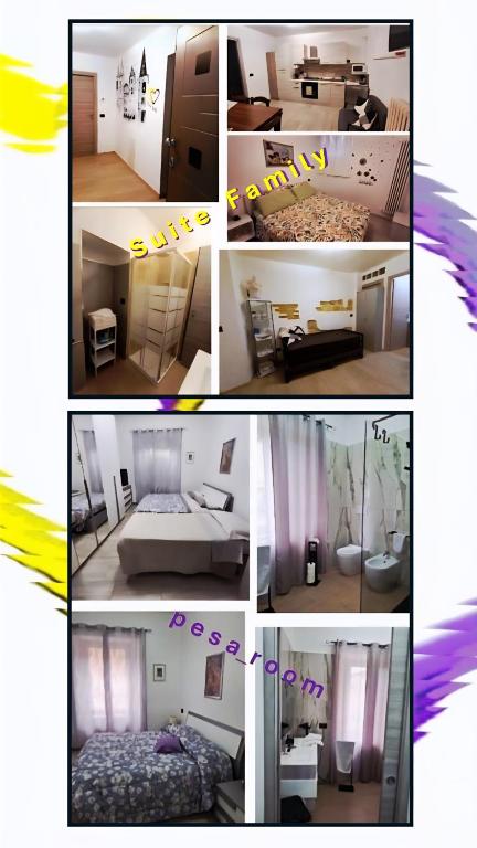 Ένα ή περισσότερα κρεβάτια σε δωμάτιο στο pesa apartment & room