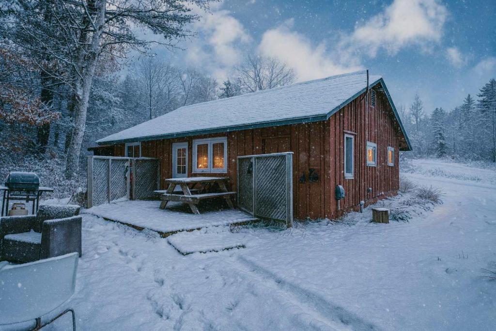 Το Pine Lake 3-Bedroom Cottage #12 - The Gallery τον χειμώνα