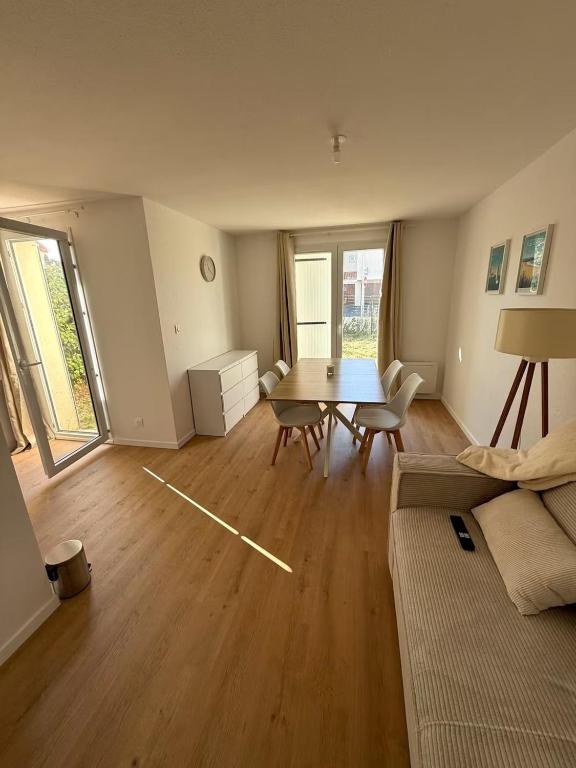 Χώρος καθιστικού στο ღ Horizen - Studio neuf, cosy, proche plage