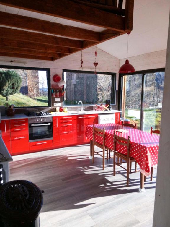 Balkón nebo terasa v ubytování La Barraço