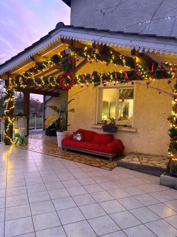 Budova, kde se bed and breakfast nachází