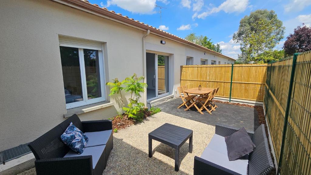 Μπαλκόνι ή βεράντα στο Maison 2 chambres, 6 couchages