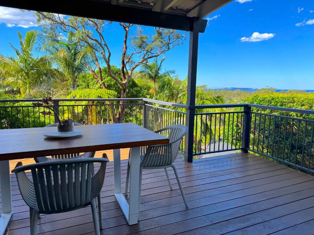 Balkón nebo terasa v ubytování SaltNest - A calm and modern retreat by the sea