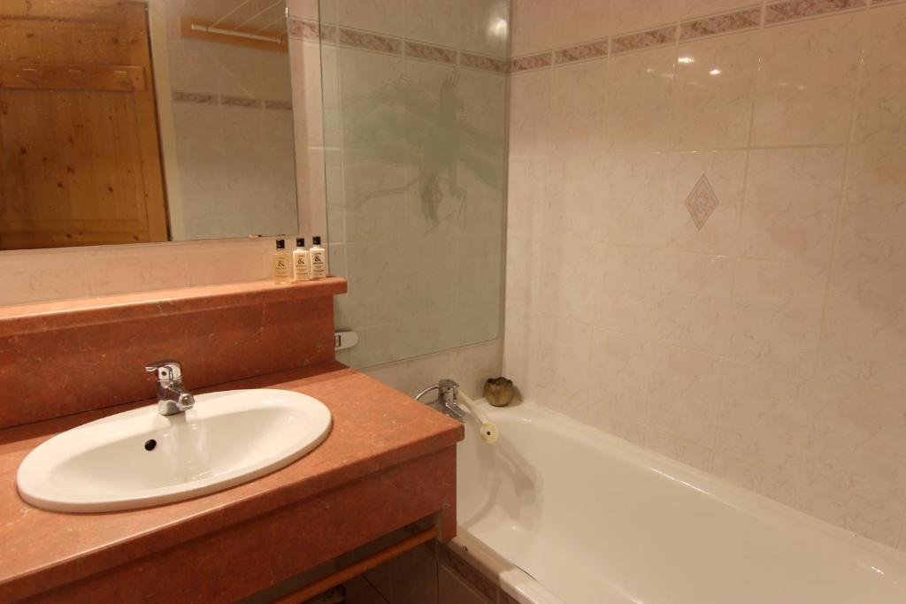Koupelna v ubytování Dôme de Polset Appartements VTI