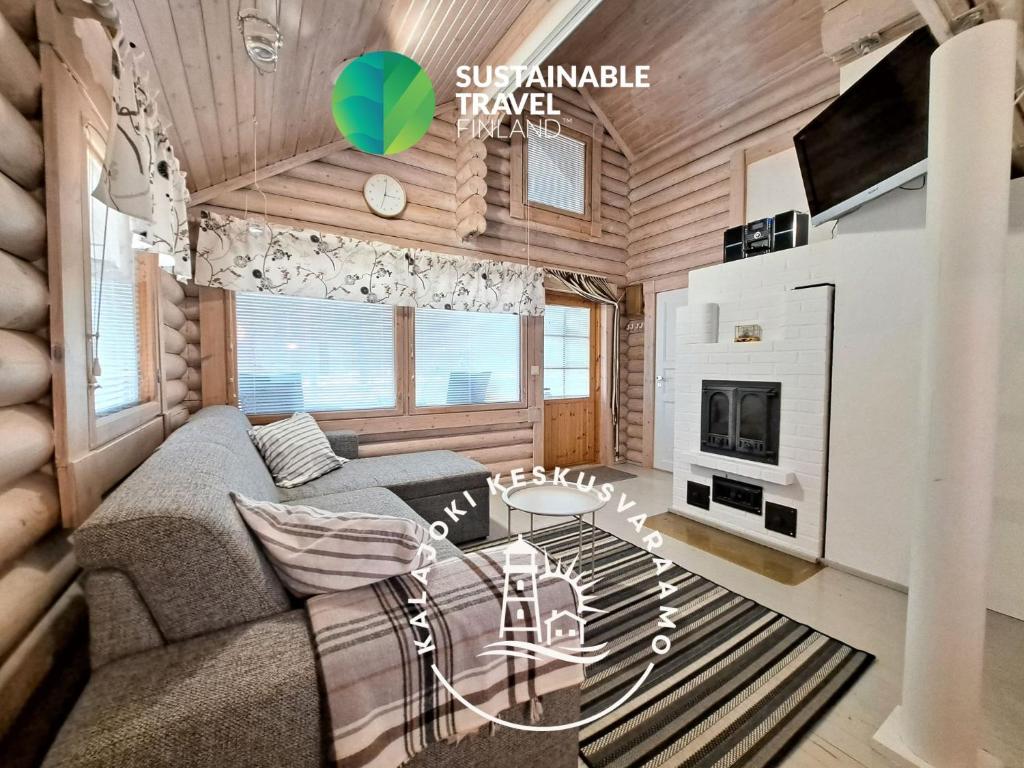un soggiorno in una piccola casa di Sarkkila a Kalajoki