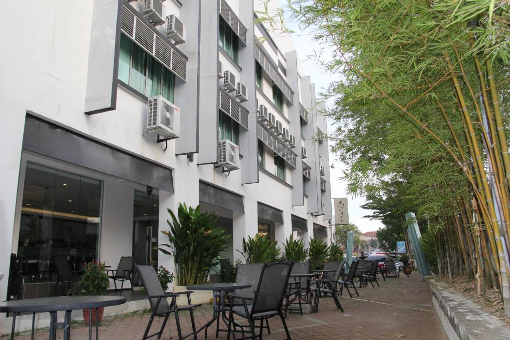 Budova, kde se hotel nachází