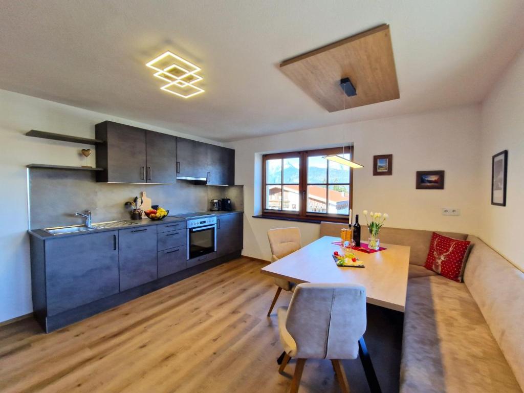 Kuchyň nebo kuchyňský kout v ubytování Apartment Schneiderhof by Interhome