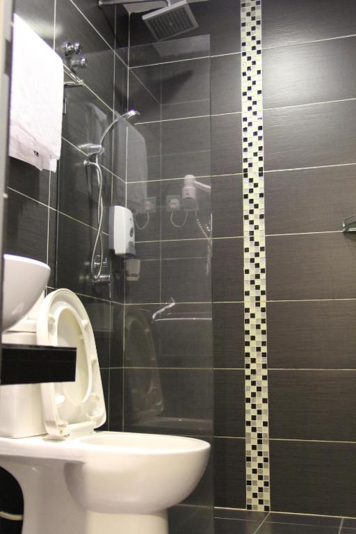 Koupelna v ubytování M Design Hotel @ Seri Kembangan
