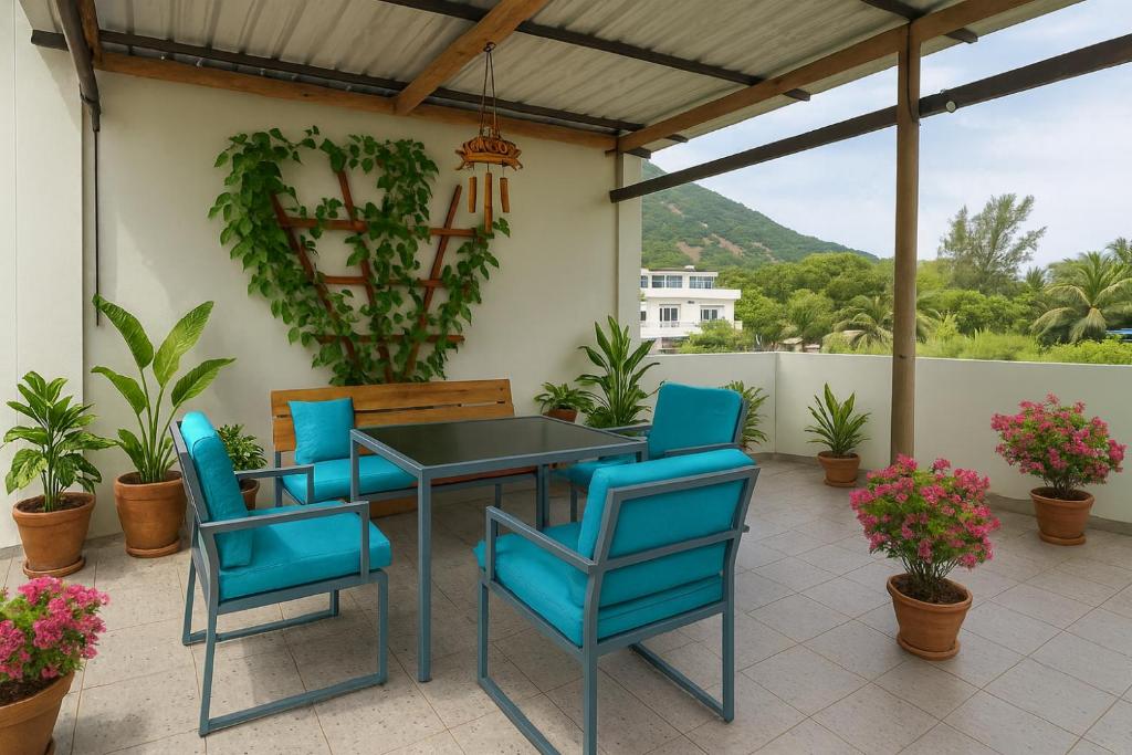 Μπαλκόνι ή βεράντα στο La Nuit Étoilée