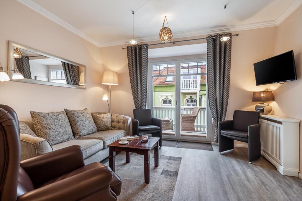 Χώρος καθιστικού στο FeWo Valencia Am Rosenhof - 5 Sterne DTV