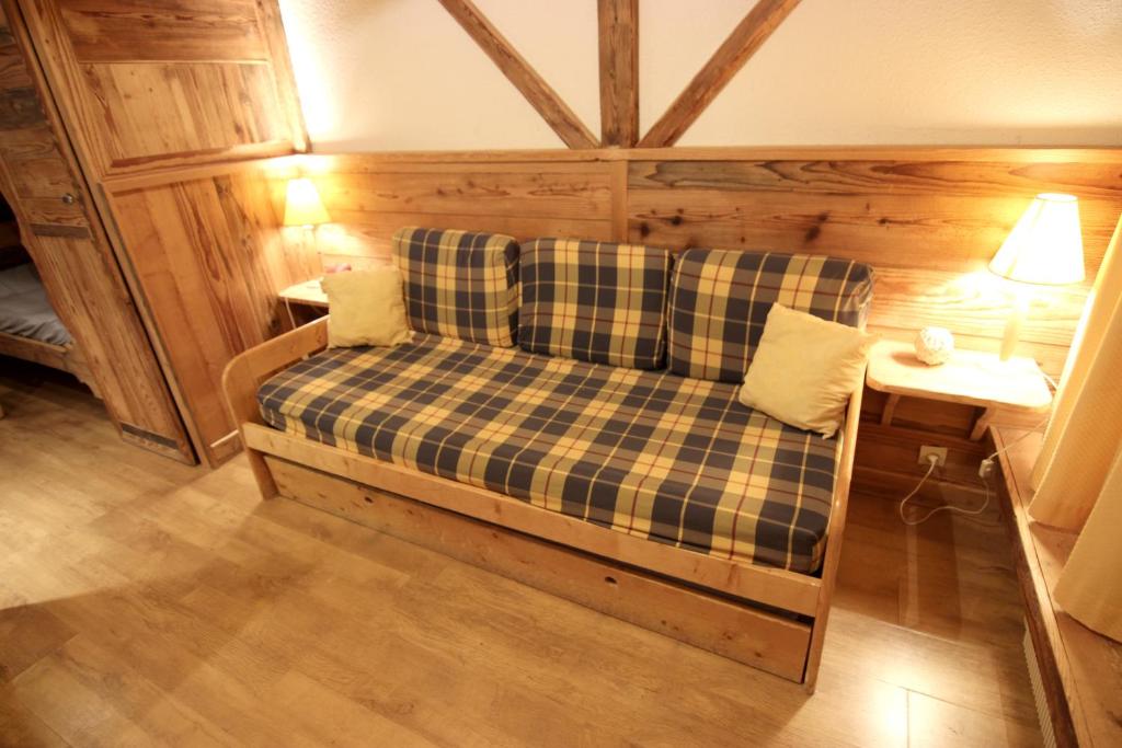 Postel nebo postele na pokoji v ubytování Dôme de Polset Appartements VTI