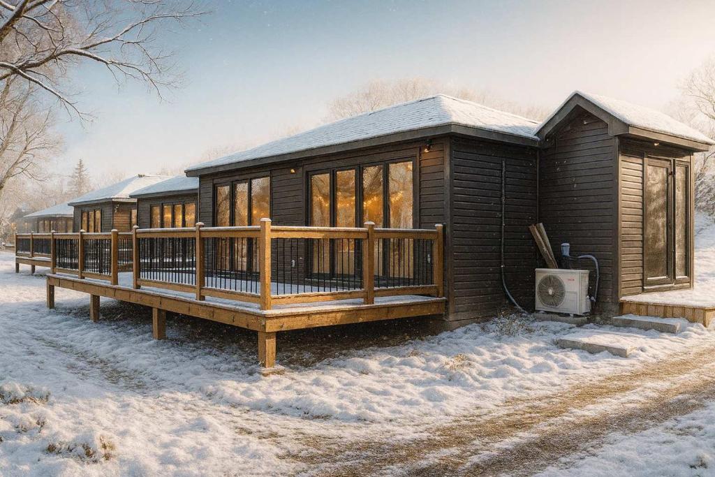 Το 2-bedroom Lake Front Cottage in Harwood ON #3 τον χειμώνα