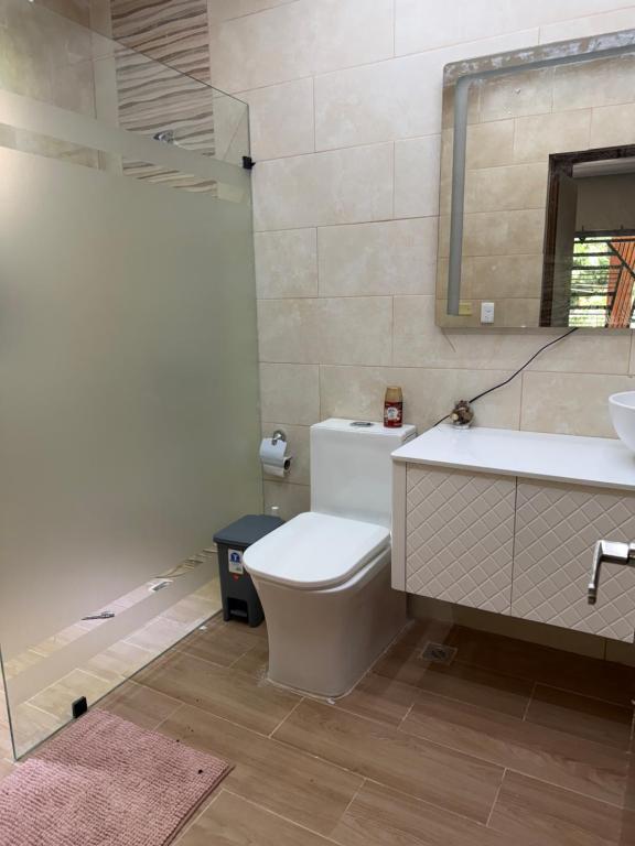 Koupelna v ubytování Villa Rafael