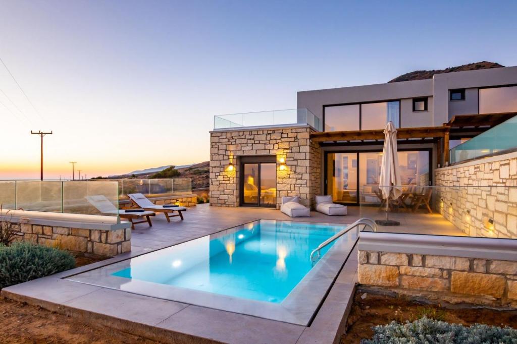 Πισίνα στο ή κοντά στο Anemelia Villas