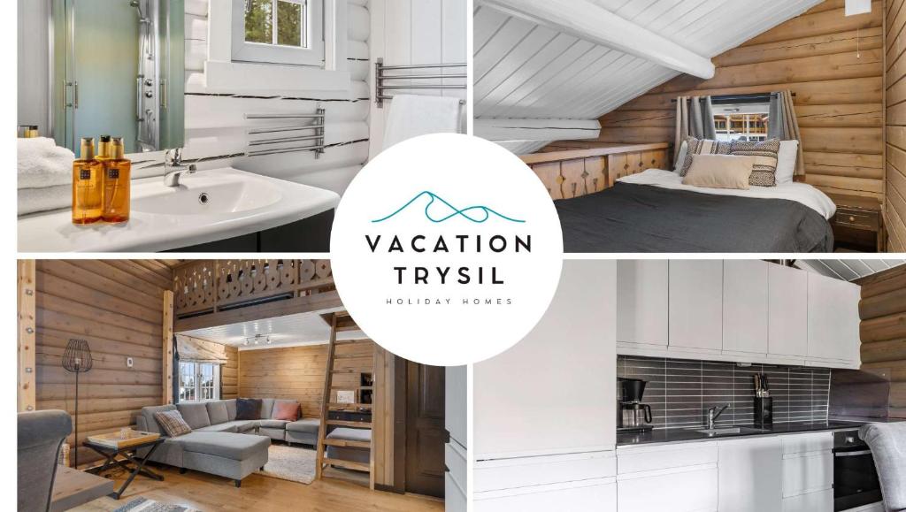 Køkken eller tekøkken på Vikinggrenda 16A by Vacation Trysil