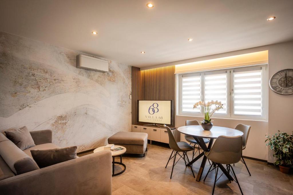 Χώρος καθιστικού στο Évasion, Proche Basel, F2 Moderne & Terrasse