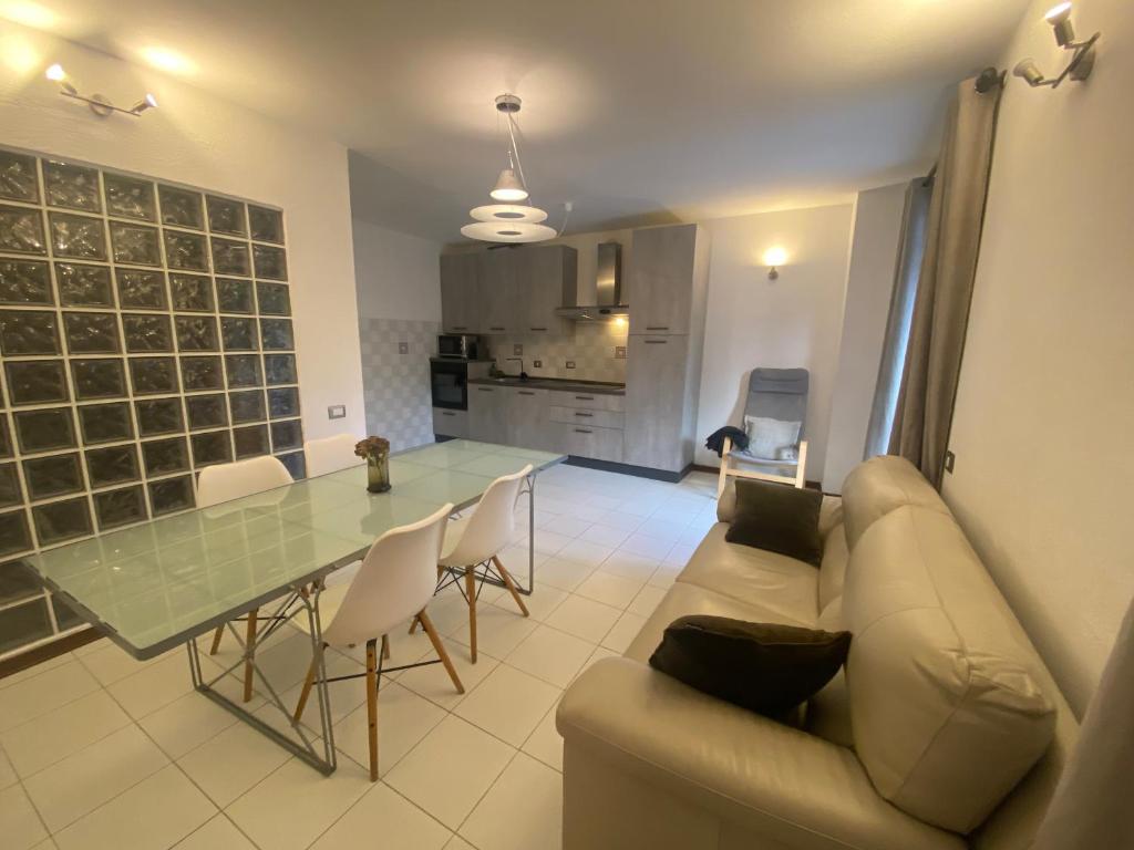 Et opholdsområde på Appartamento Catalina