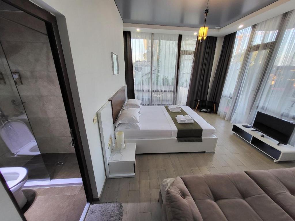 Posezení v ubytování Hotel saba