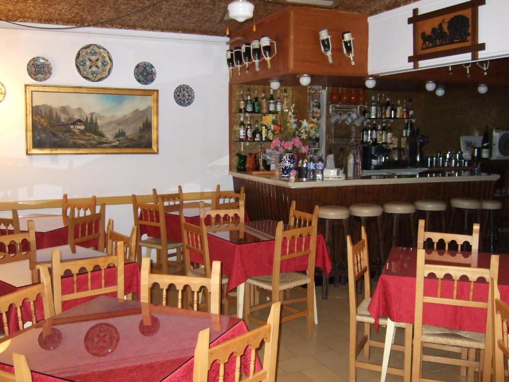 Lounge nebo bar v ubytování Hostal Julieta