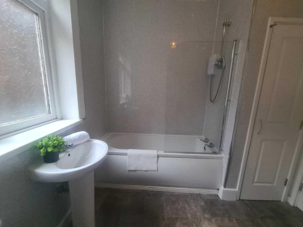 Koupelna v ubytování Pudding Chare Apartments