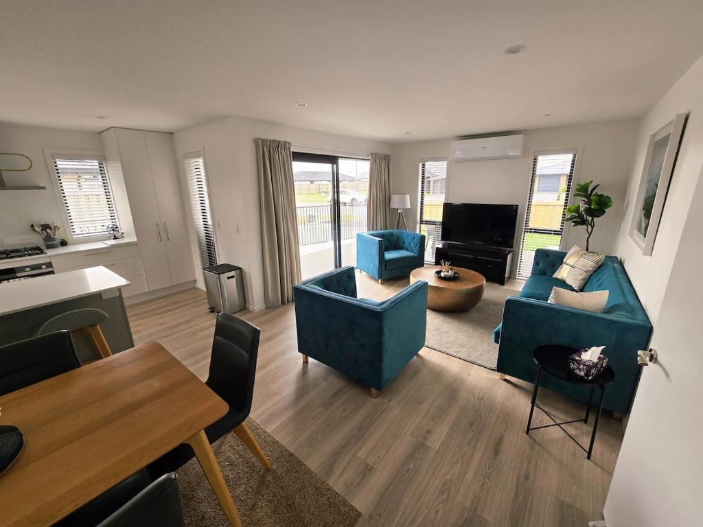 Una cocina o cocineta en Urban Retreat