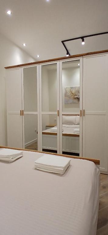 Ένα ή περισσότερα κρεβάτια σε δωμάτιο στο Apartman Aurelia