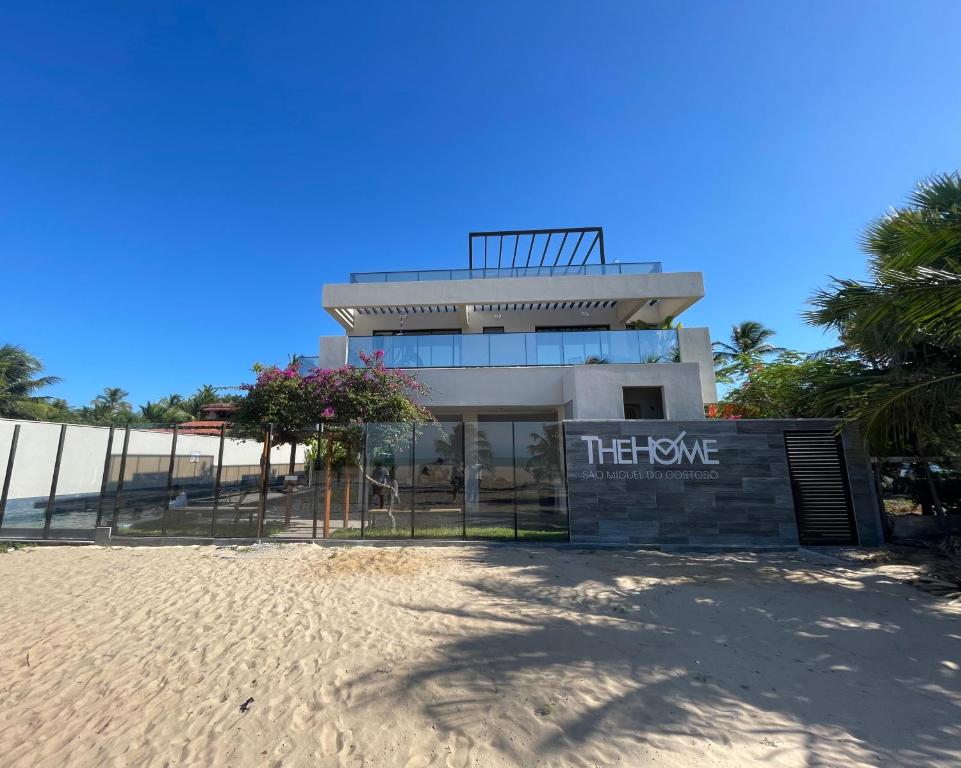 Bygningen som lejligheden ligger i