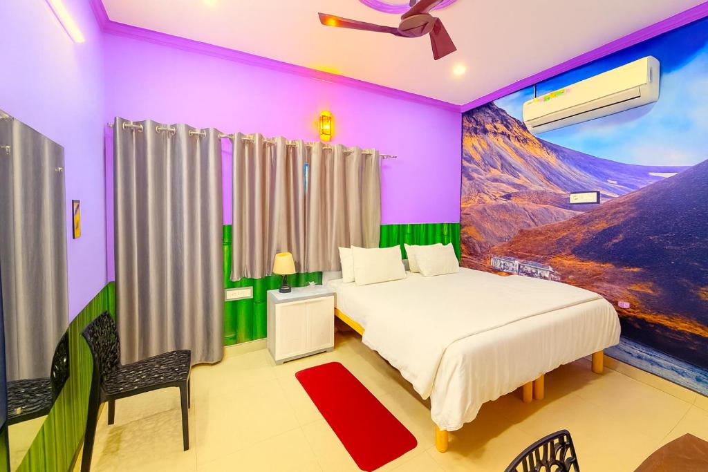 Voodi või voodid majutusasutuse Anukampa Paying Guest House toas