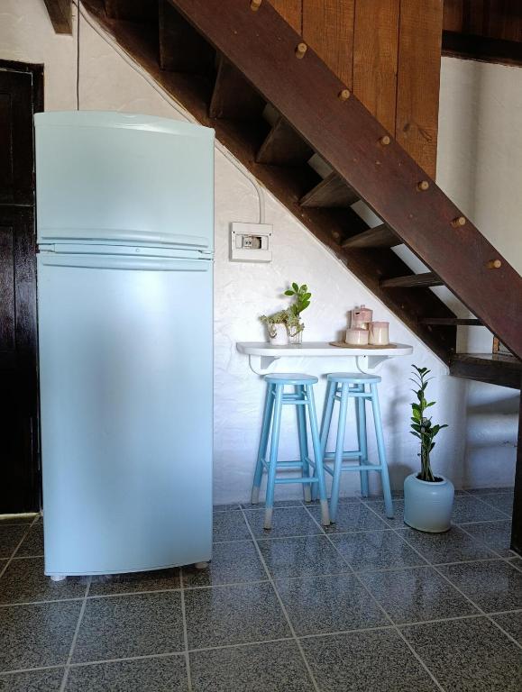 Køkken eller tekøkken på Surya SurfVilla