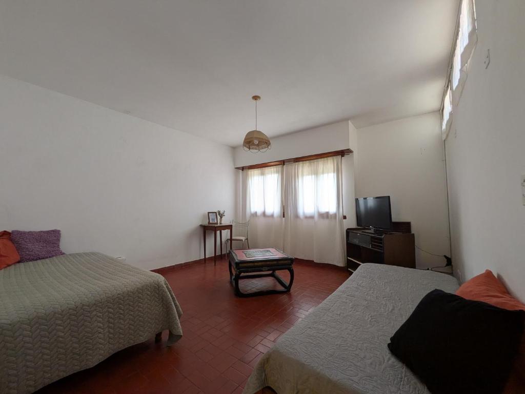 Postel nebo postele na pokoji v ubytování Departamento Las Lavandas