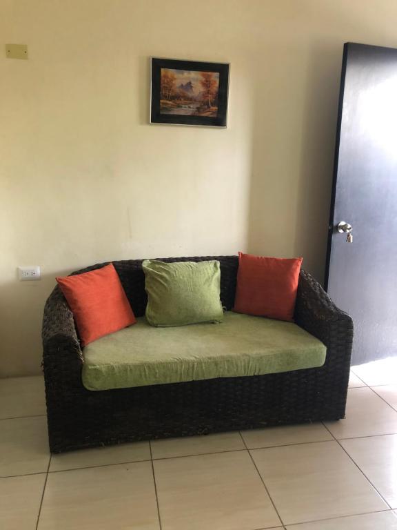 Χώρος καθιστικού στο Hospedaje Maluli 07