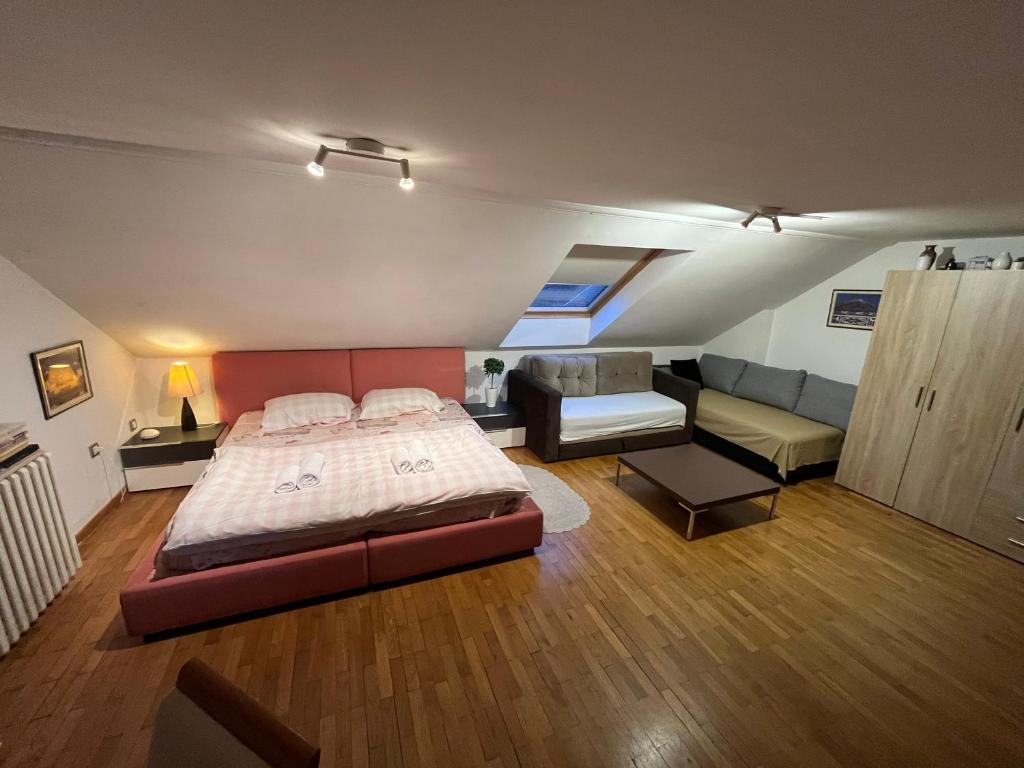 Postel nebo postele na pokoji v ubytování istanbul apartment 4