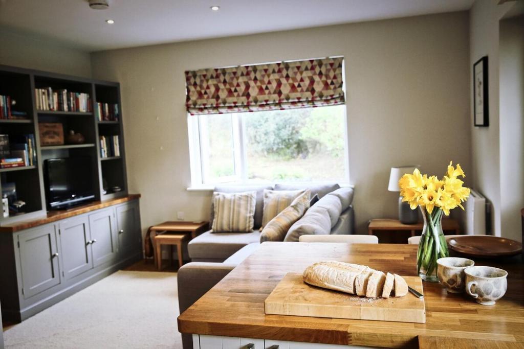 Posezení v ubytování Little Croft- Walking paradise close to St Ives