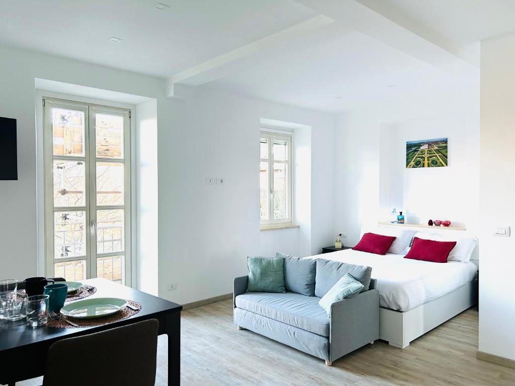 O zonă de relaxare la Appartamenti reali - I giardini reali