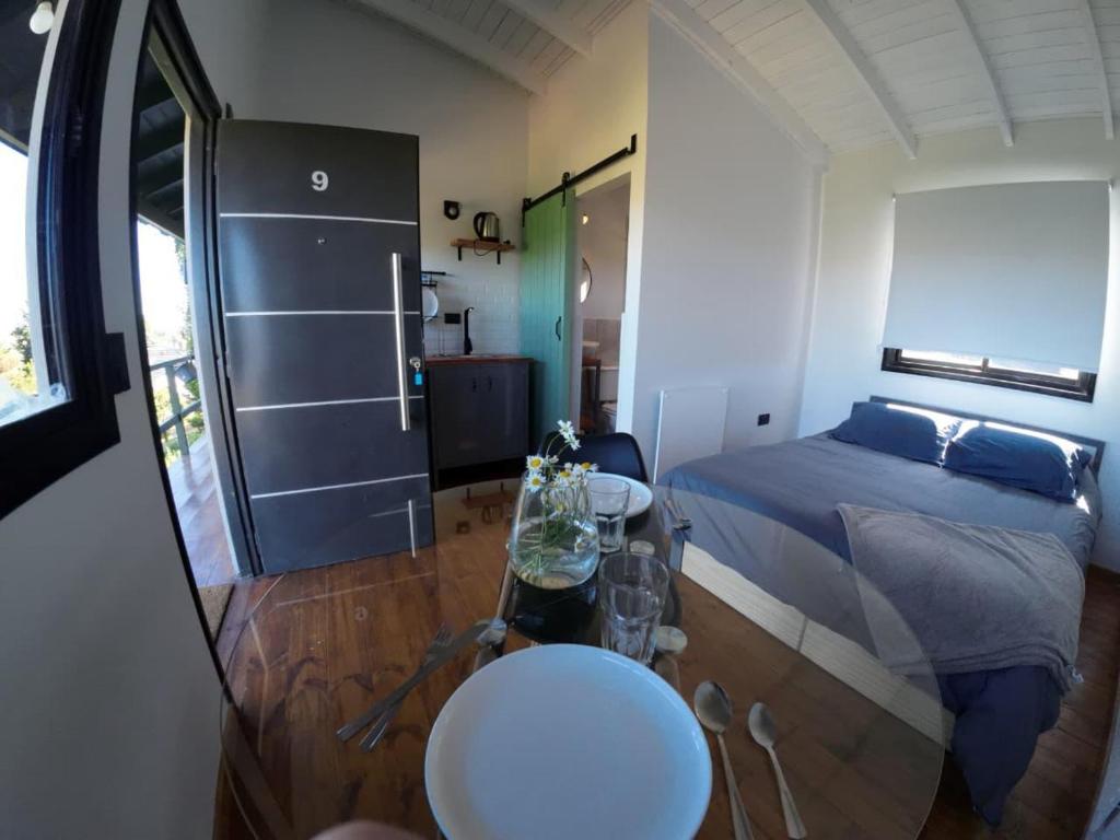 En eller flere senge i et værelse på Bosque patagonico