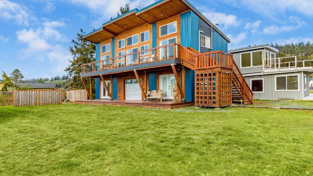 Budova, kde se prázdninový dům nachází