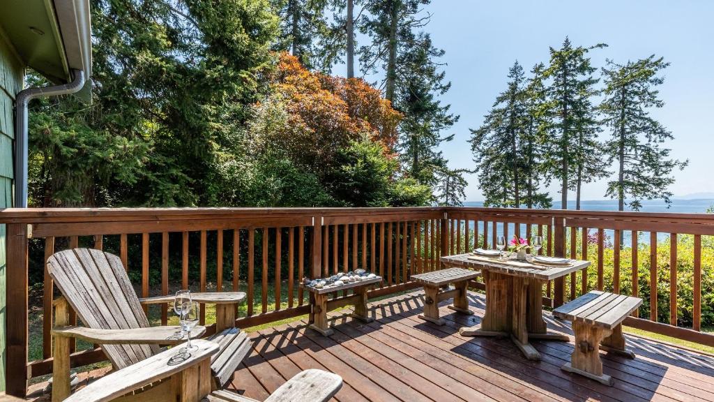 Naturlandskabet i nærheden af feriehuset