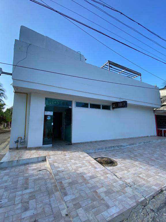 Bygningen som hotellet ligger i