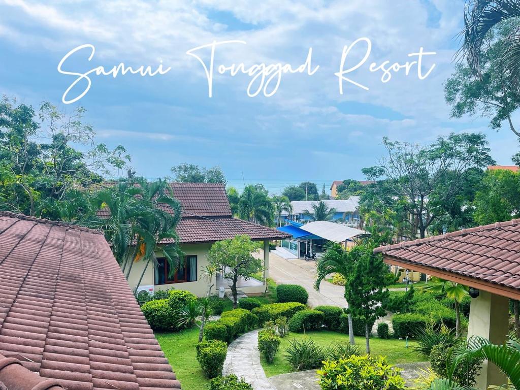 a view from the roof of a resort at Samui Tonggad Resort in Koh Samui 